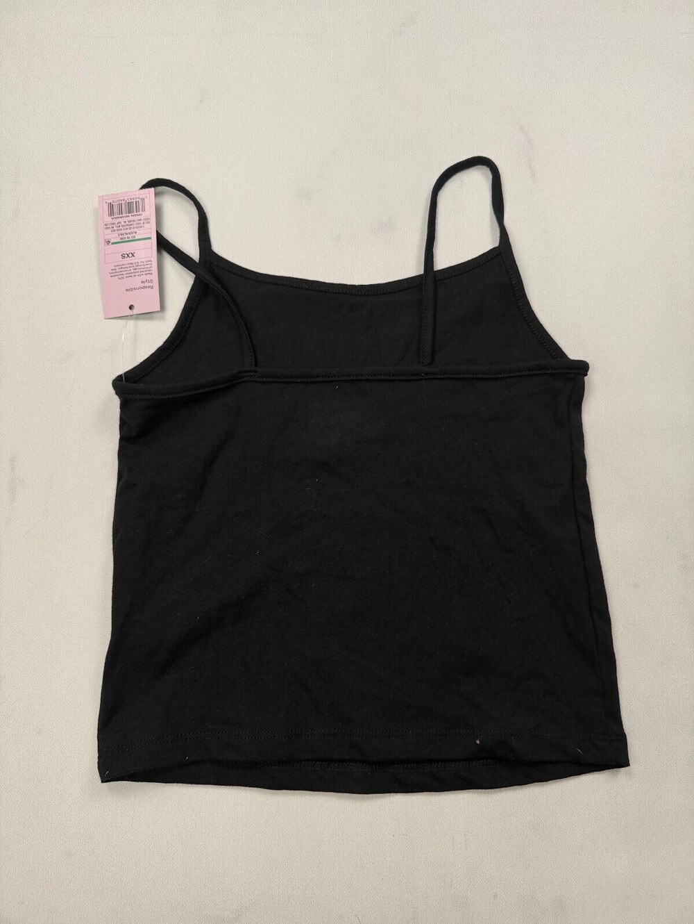 Wild Fable Black Camisole Tank Top 90s Minimalism Adjustable - Womens XXS